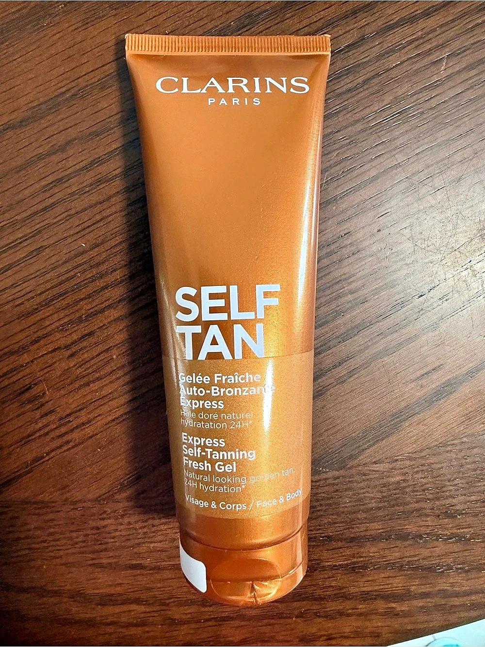 Clarins Express Self-Tanning Fresh Gel 4.5 oz NWT